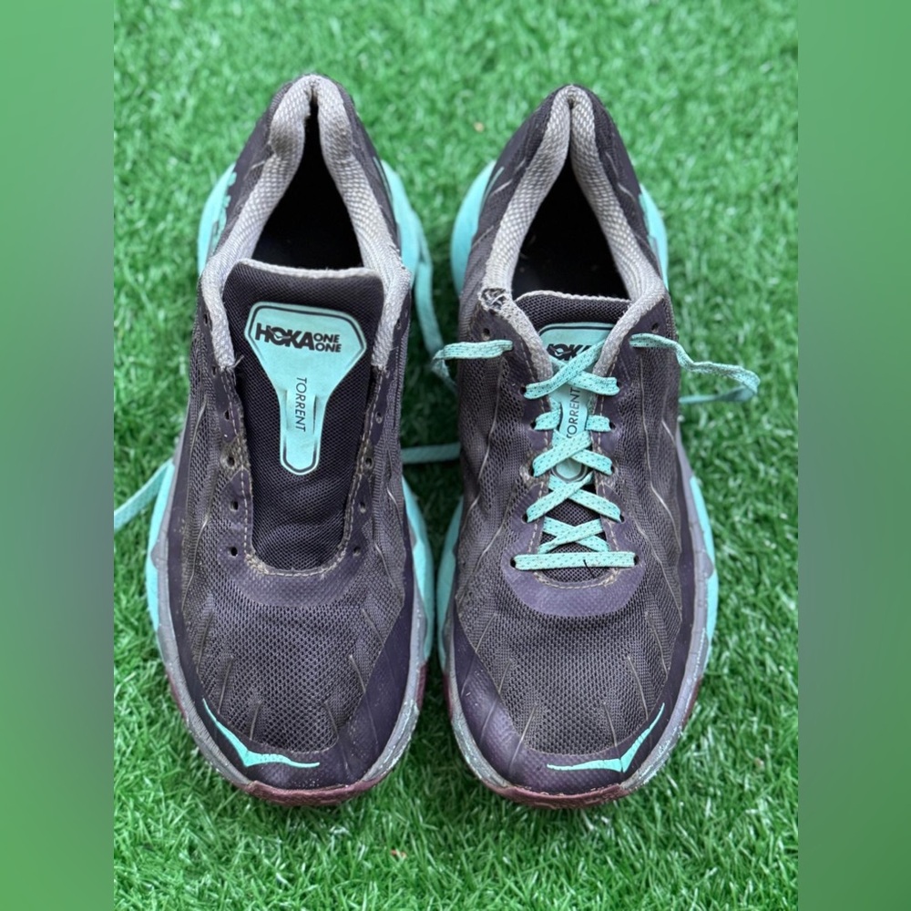 Hoka One One Women’s Torrent Gray Running Shoes Size 9